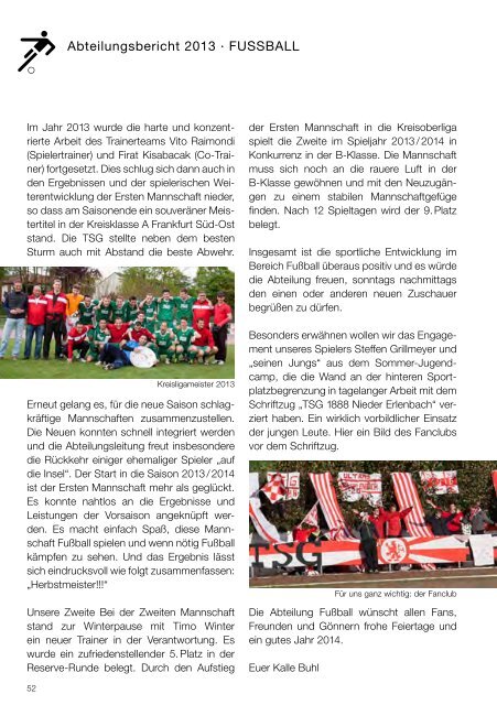 Ausgabe 201 - TSG 1888 Nieder Erlenbach