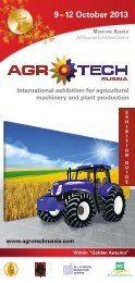 Download exhibition guide - AgroTech Russia
