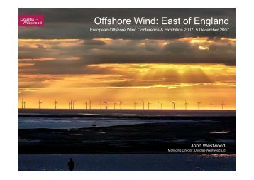 Offshore Wind: East of England - Douglas-Westwood