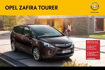 Katalog Zafira Tourer - Opel Dixi-Car