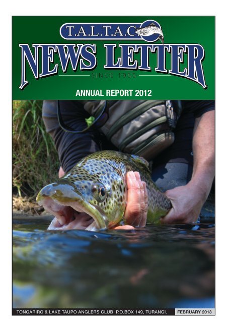 TALTAC Newsletter February 2013 - Christchurch Fishing and ...