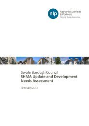 Swale Borough Council SHMA Update and Development Needs ...