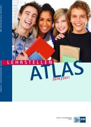 Publikation: Lehrstellenatlas 2010/2011 - bei den Berufskollegs der ...