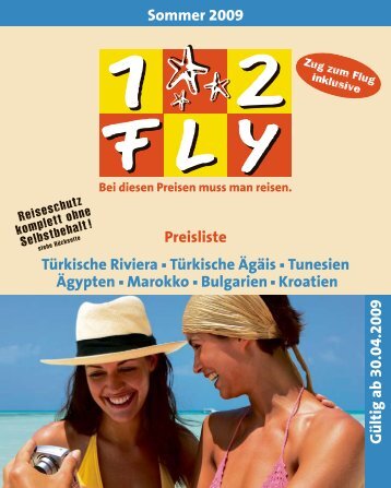 12FLY - Preisteil, 3. Auflage - Sommer 2009 - tui.com - Onlinekatalog