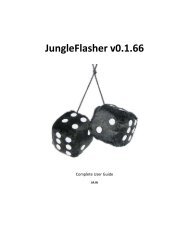 Jungle Flasher Tutorial (PDF) - SHOP 01Media.com