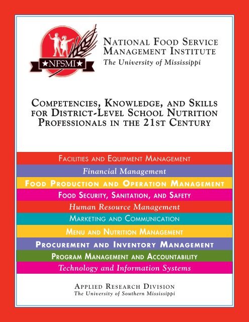 Competencies, Knowledge, and Skills for District-Level School ...