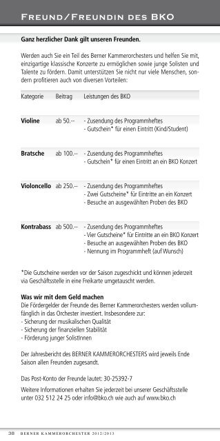 Programm Saison 2012/13 (PDF) - Berner Kammerorchester