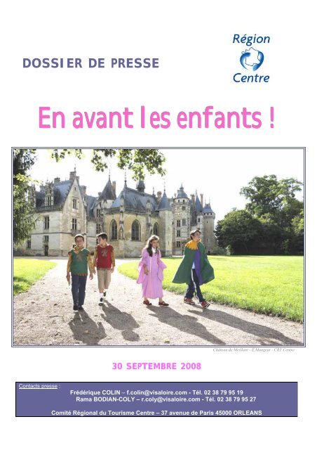 En avant les enfants ! - Val de Loire tourisme