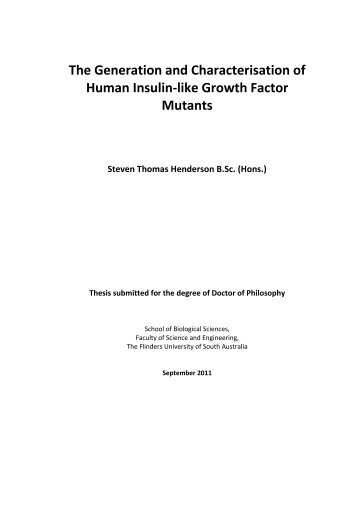 Chapter 1 - Theses - Flinders University