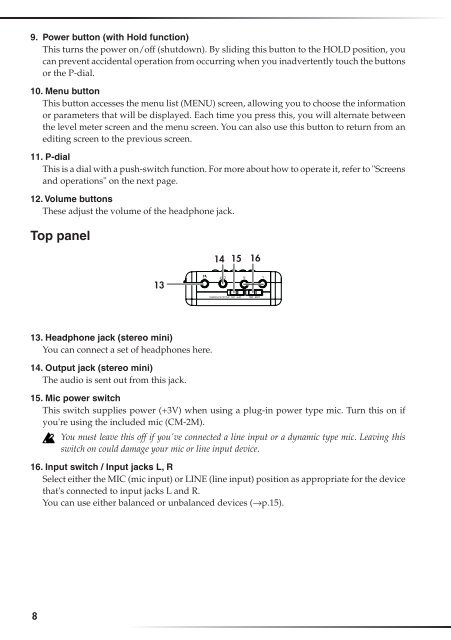 To Download: MR1_OM_E2.pdf - Korg