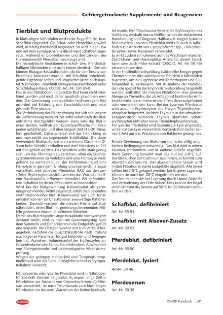 Oxoid Manual Blutprodukte - mibius