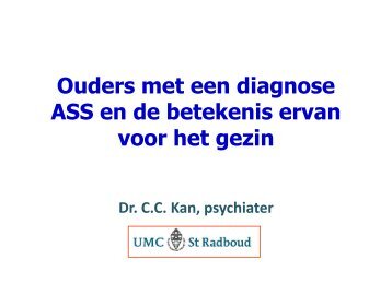 Ouders met een diagnose ASS en de betekenis ervan ... - RUhosting