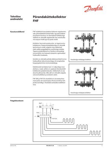 PÃµrandakÃ¼ttekollektor FHF - Danfoss