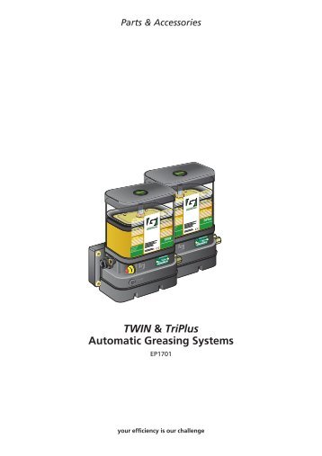 TWIN & TriPlus Automatic Greasing Systems