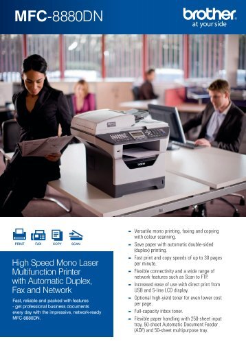Brother MFC-8880DN Brochure.pdf - Schoemans Office Systems