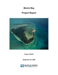 Bimini Bay Project Report - Bahamas Environment, Science and ...