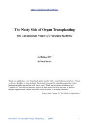 The Nasty Side of Organ Transplanting