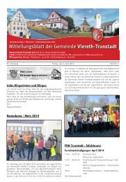 Mitteilungsblatt Viereth - 04.April 2014