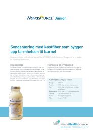 Novasource Junior - nestle nutrition