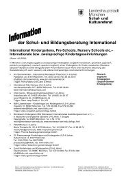 Internationale Kitas - München