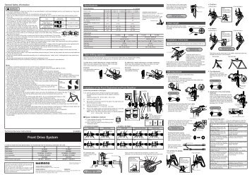 Front Drive System - Bike-Manual.com