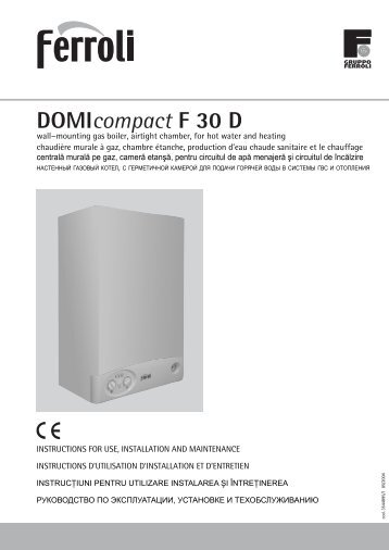 DOMIcompact F 30 D - Ferroli