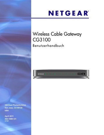 Wireless Cable Gateway CG3100D - Ono