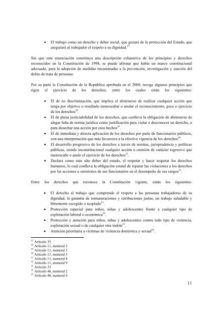 Informe TemÃ¡tico de la DefensorÃ­a del Pueblo del Ecuador ... - Acnur