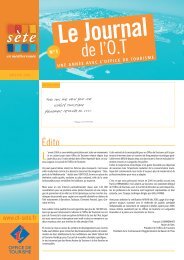 SETE-journal nÂ¡1-ok - Office de tourisme de SÃ¨te