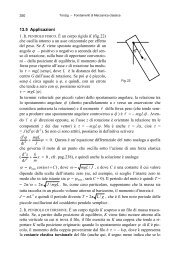 Dinamica rotazionale - Giovanni Tonzig