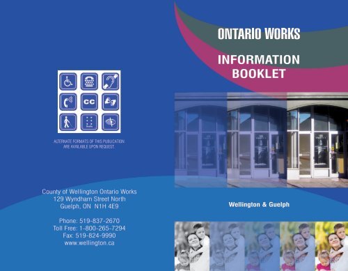 Ontario Works - County of Wellington