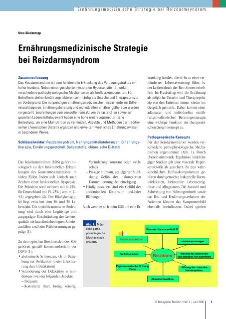 Forschung und Praxis - Dr. Siedentopp