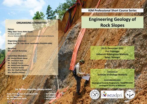 Engineering Geology of Rock Slopes