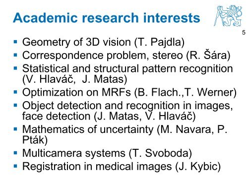 Experience from EU funded research projects and knowledge ...