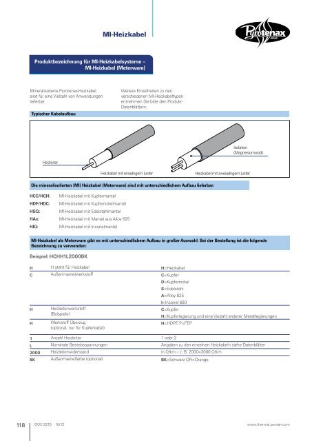 Industrielle Begleitheizungen - Pentair Thermal Management