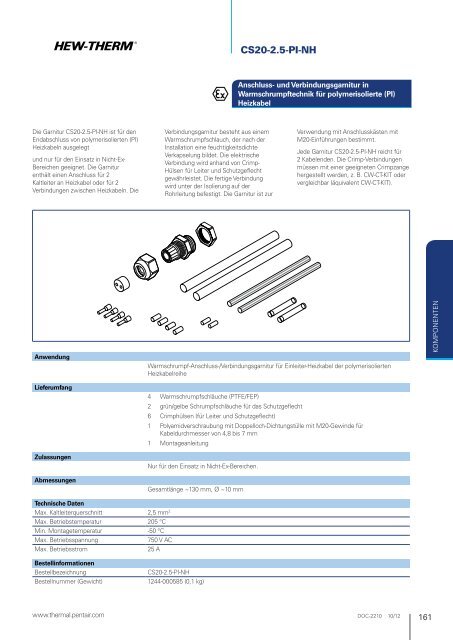 Industrielle Begleitheizungen - Pentair Thermal Management