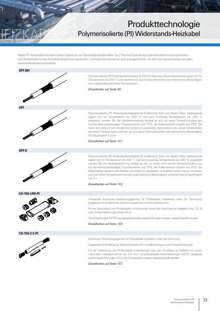 Industrielle Begleitheizungen - Pentair Thermal Management