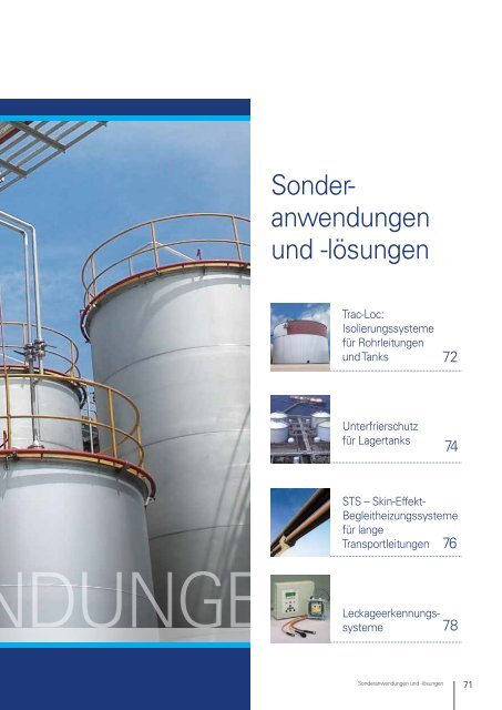 Industrielle Begleitheizungen - Pentair Thermal Management