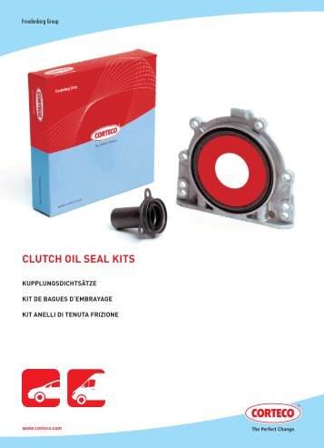 clutch oil seal kits - Corteco