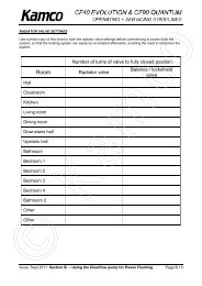 POWER FLUSHING SURVEY and CHECK LIST - Kamco