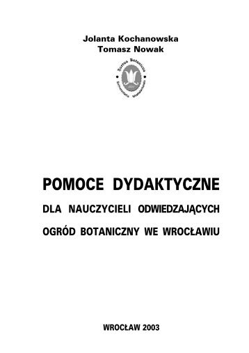 Pomoce dydaktyczne (PDF)