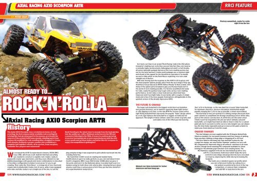 Axial AX10 Scorpion ARTR reviewed in RRCi - CML Distribution