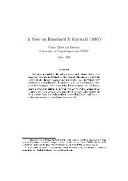 A Note on Blanchard & Kiyotaki (1987)