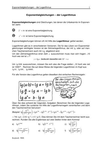 Informations- und Arbeitsblatt