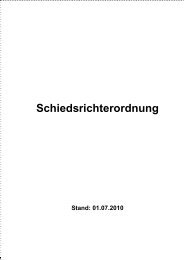 Schiedsrichterordnung des TFV (Stand: 01.07 ... - geraer-fussball.de