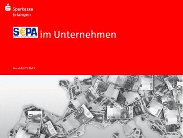 PrÃ¤sentation SEPA-Veranstaltung Firmenkunden - Sparkasse ...