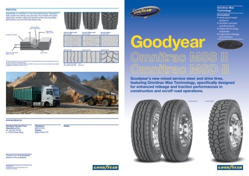 Goodyear's new mixed service steer and drive tires ... - Fleet first