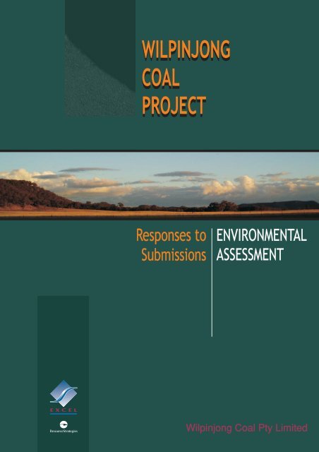 wilpinjong coal project wilpinjong coal project - Department of ...