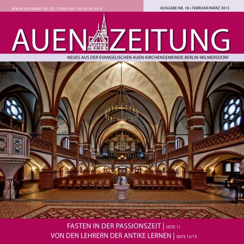 Februar/MÃ¤rz 2013 - Auenkirche Berlin-Wilmersdorf