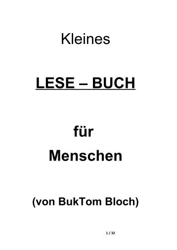 lesebuch pdf - Omnia vincit amor